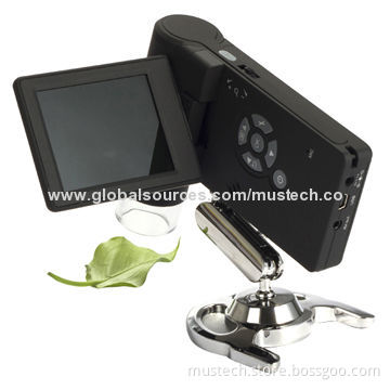 Hot sell 5MP handheld digital microscope with 3-inch LCD screen
